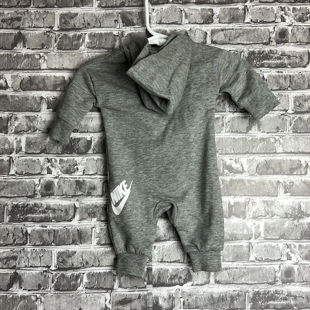 Baby Boy's Nike hoodie romper‎